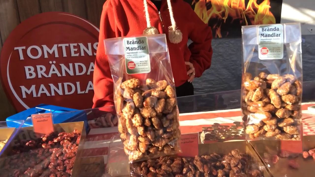 Tomtens brända mandlar i Kristdala 😋