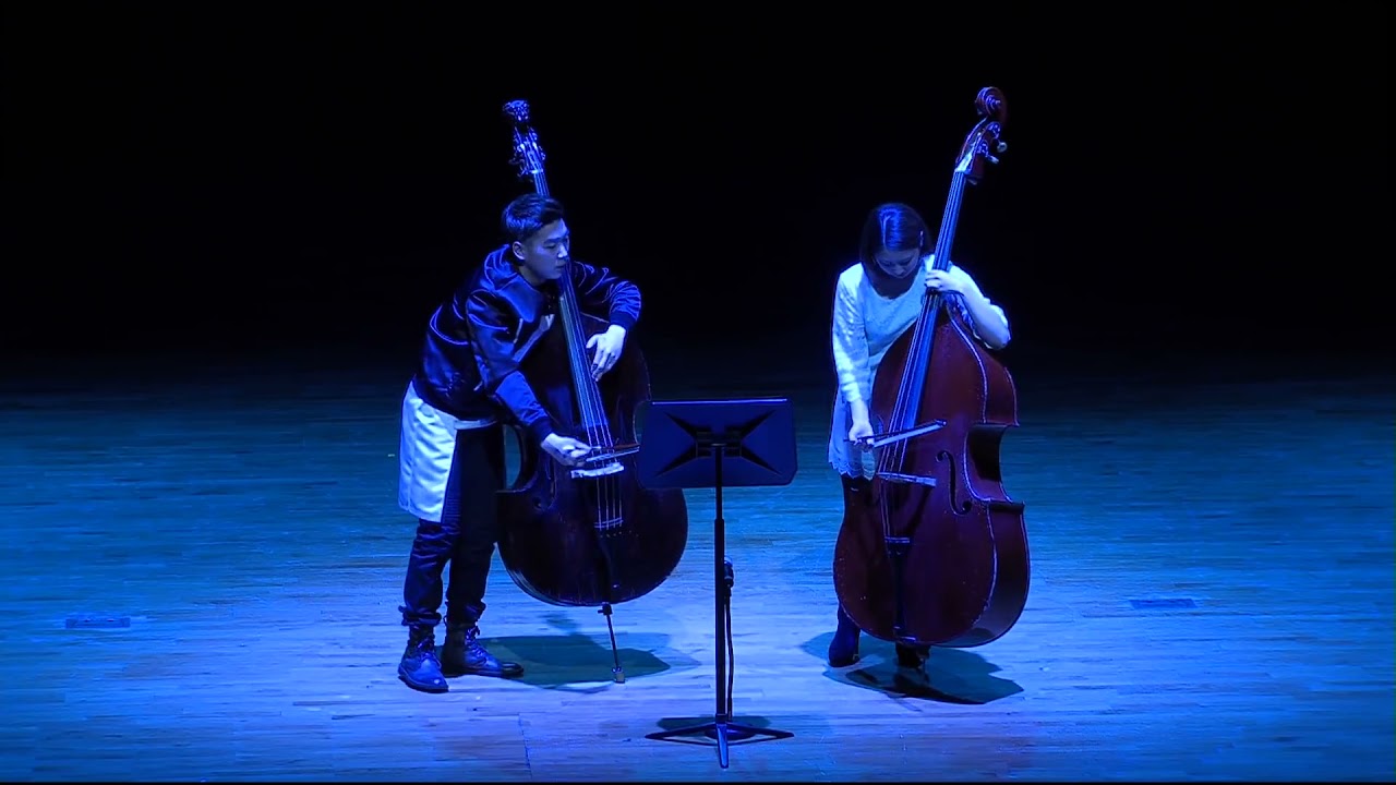 2бас - Монти Чардаш 2013 (Миндже Сунг, Микёнг Сунг, контрабасы) Monti Czardas (Minje & Mikyung Sung)
