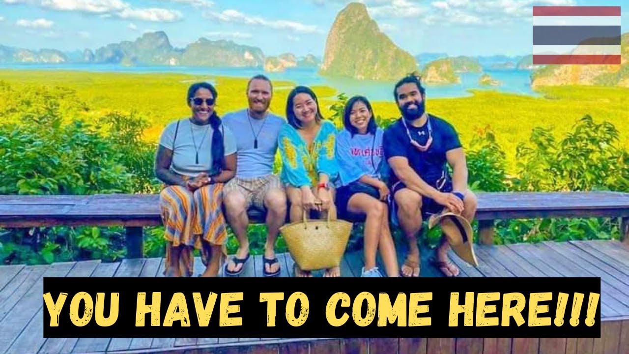 Phang Nga Bay Thailand AMAZING VIEWS | Phuket Road Trip with FRIENDS (December 2021)