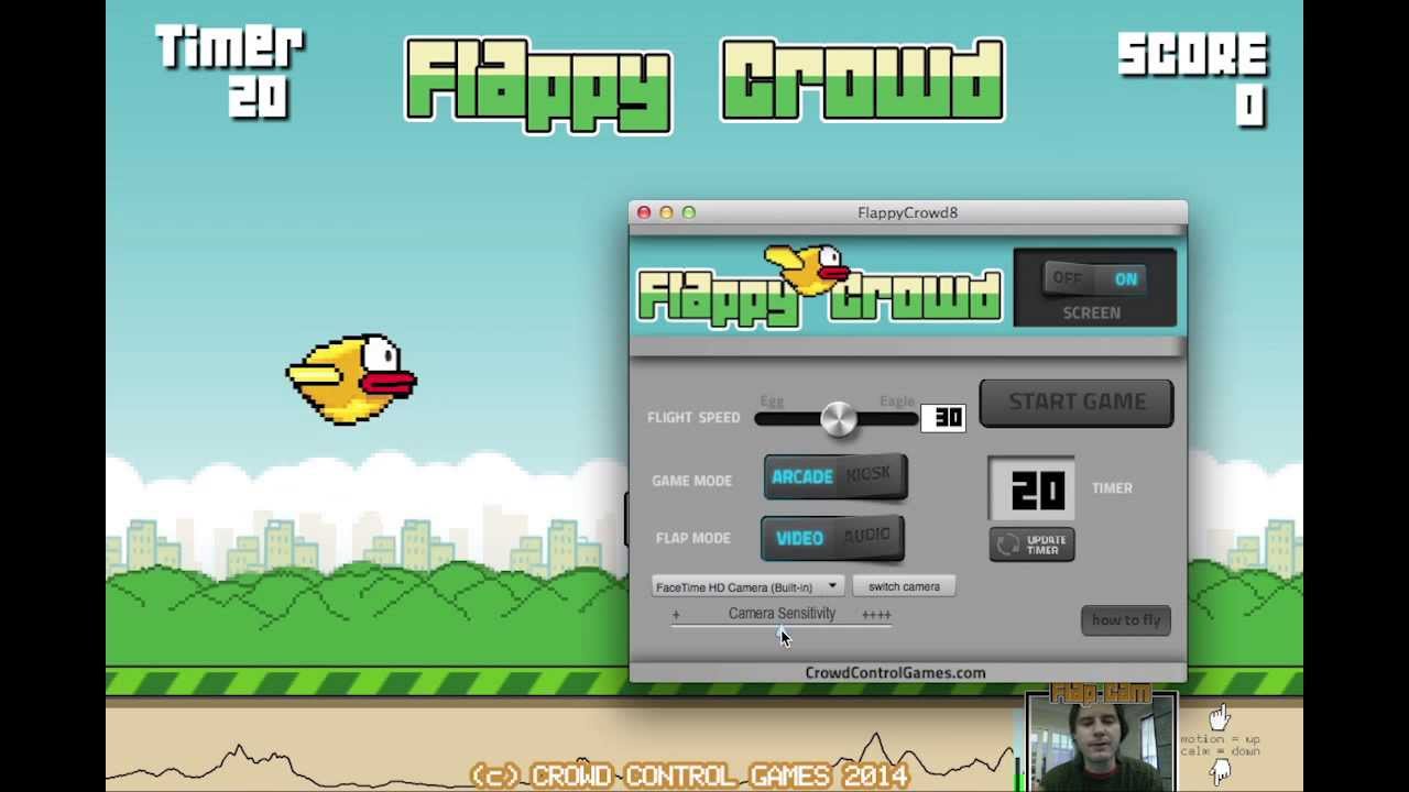 Flappy Crowd: HowTo