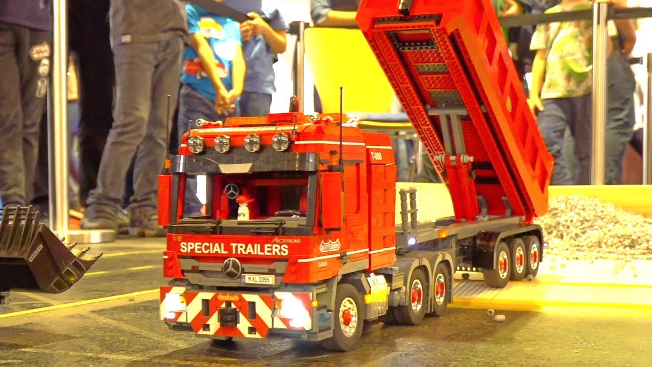UNIQUE RC LEGO EQUIPMENT I LEGO RC TRUCK ACTION I VOLVO I SCANIA I FULL FUNCTIONALITY