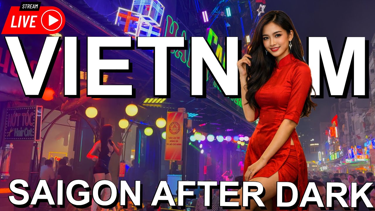 Vietnam Nightlife LIVE 🇻🇳 | Saigon District 1 After Dark