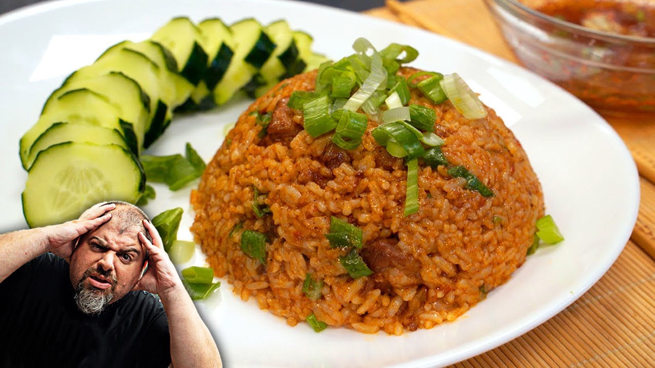 ARROZ frito THAI con CARNE ¡Para chuparse los dedos! Y muy FÁCIL