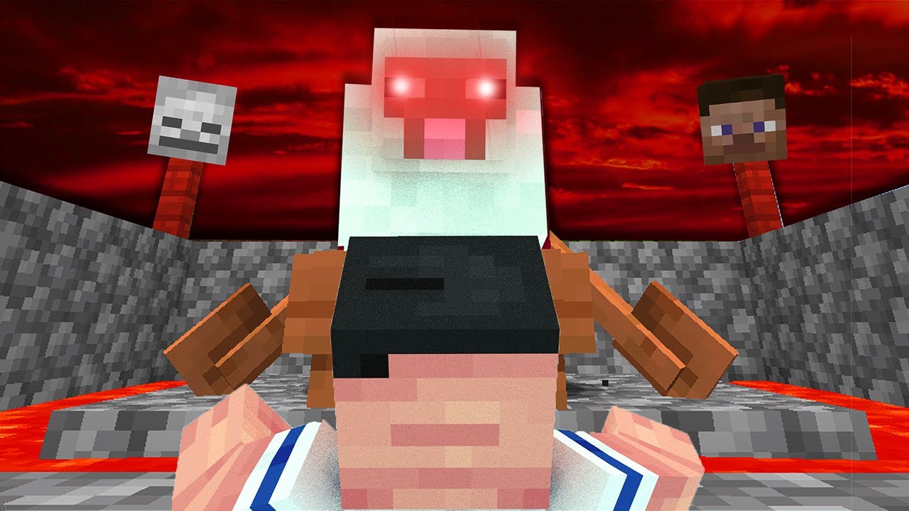 The OLD GOD SHEEP is controlling me ! 😰 (Minecraft Camp Season 3)
