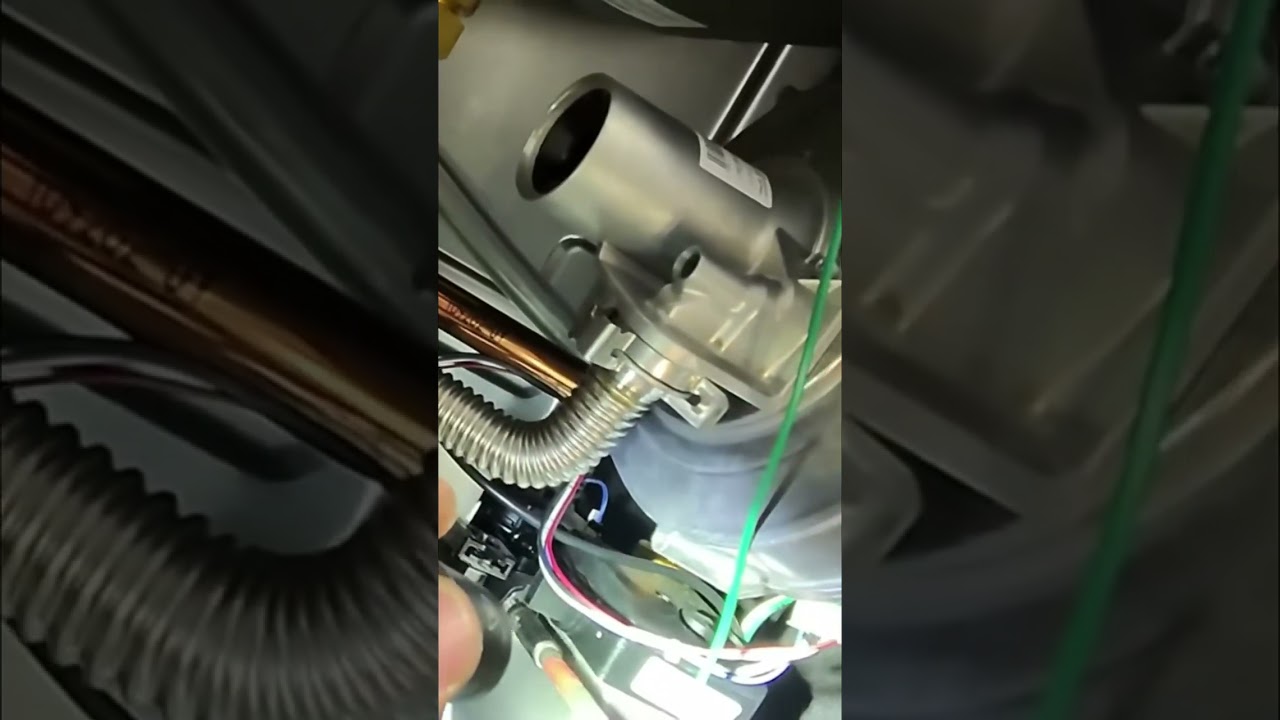 Stuck Bolt Removal: Flashlight Inspection in Heating Unit 