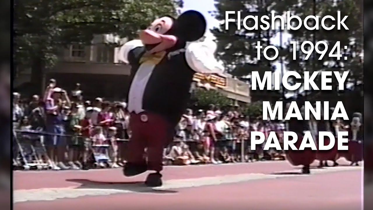 Mickey Mania Parade at Magic Kingdom in Walt Disney World - 1994