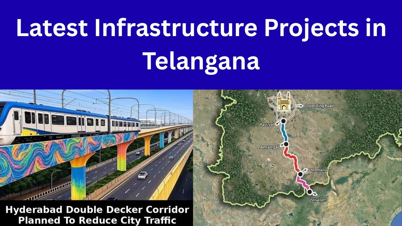 Latest Infrastructure Projects in Telangana | Telangana Infrastructure Boom 🔥 | Search Local