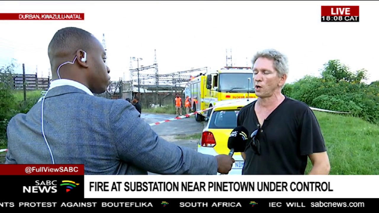 Fire at substation near Pinetown under control