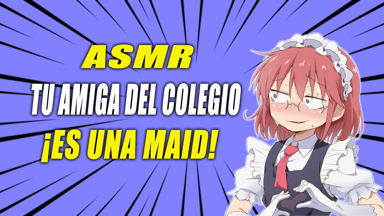 ASMR R0LEPL4Y DESCUBRES QUE TU AMIGA ES UNA MAID    ASMR KOBAYASHI MAID DRAGON