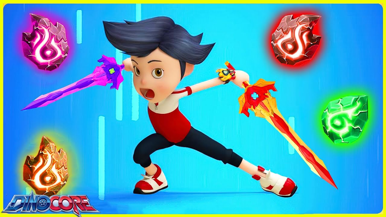 Dinocore Cartoon | The Power of the Fire Sword | The Good Dinosaur | Kids Movies 2025