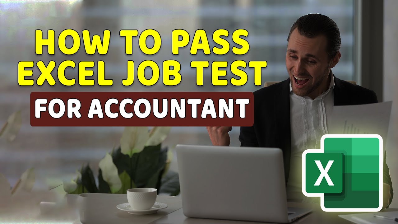 ACCOUNTANT JOB INTERVIEW EXCEL TEST 2025 | Practice ANOVA, P VALUE, T TEST in EXCEL