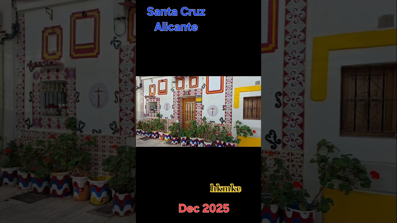 Santa Cruz, Alicante Dec 2025
