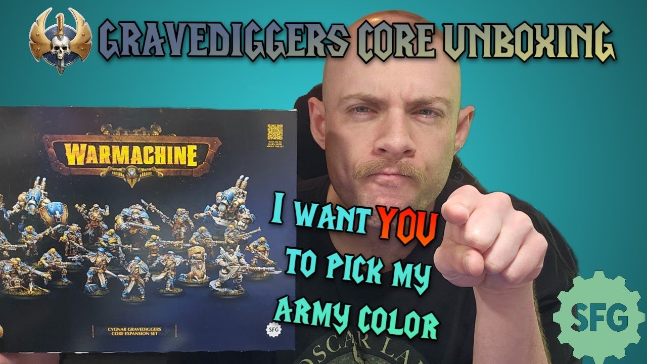 I want YOU to pick how I paint these models || Gravediggers Core Unboxing