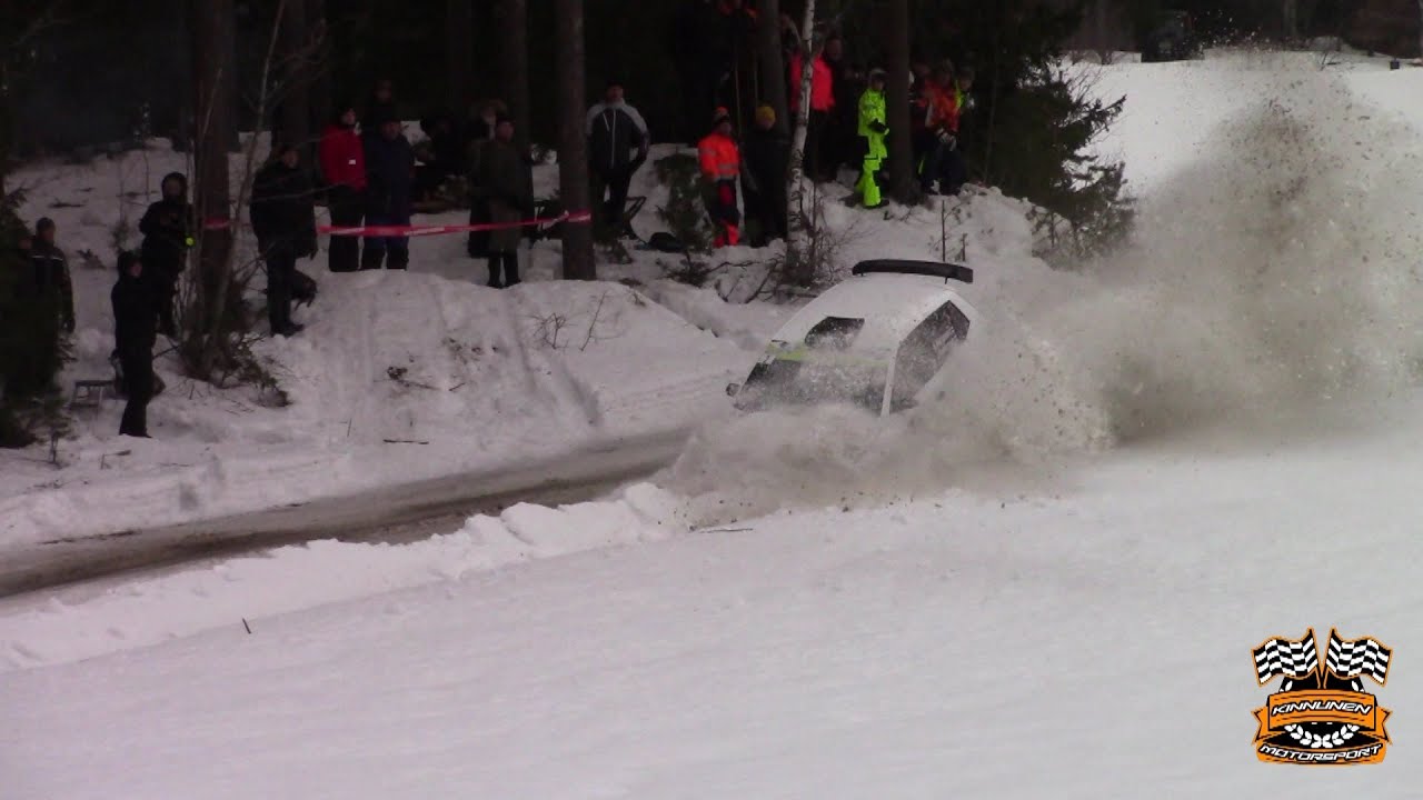 SM Rallisprint Kiuruvesi 2024 Crashes & Action