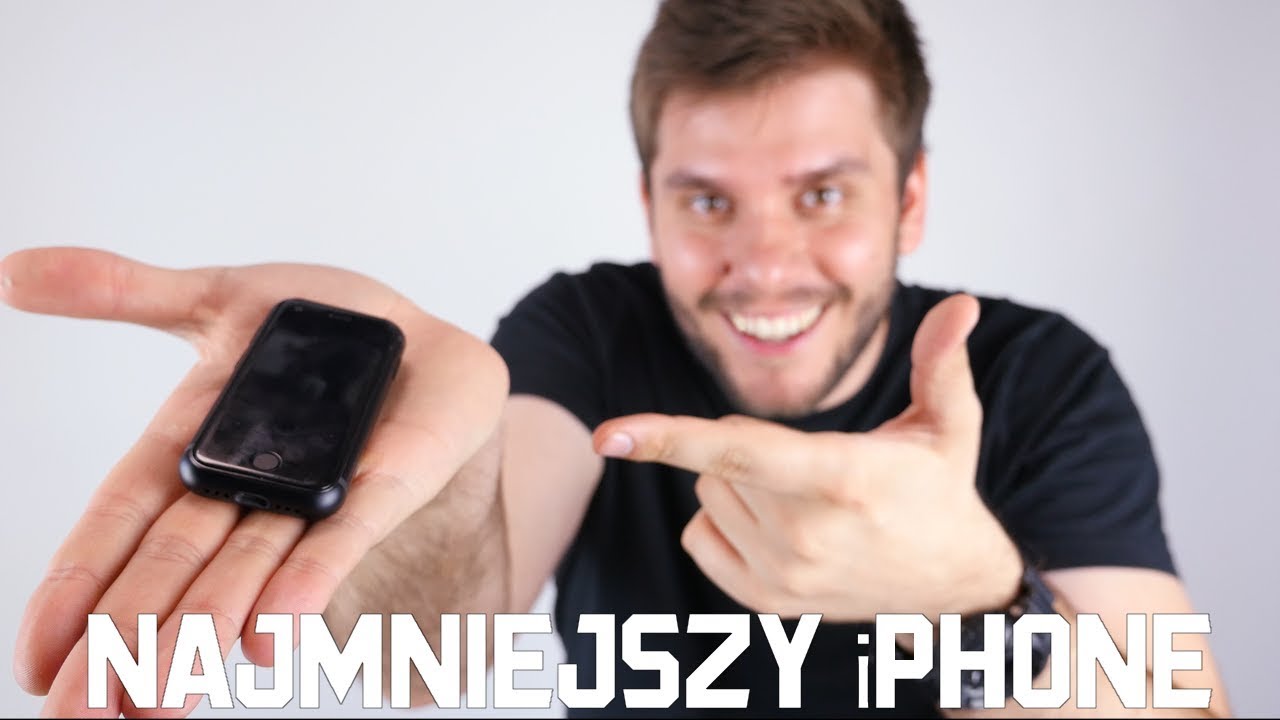NAJMNIEJSZY iPHONE NA ŚWIECIE 😲📲