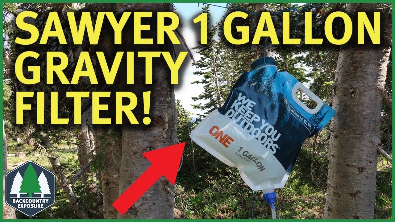 Sawyer 1 Gallon Gravity Filter System | Only 8.3 Ounces!