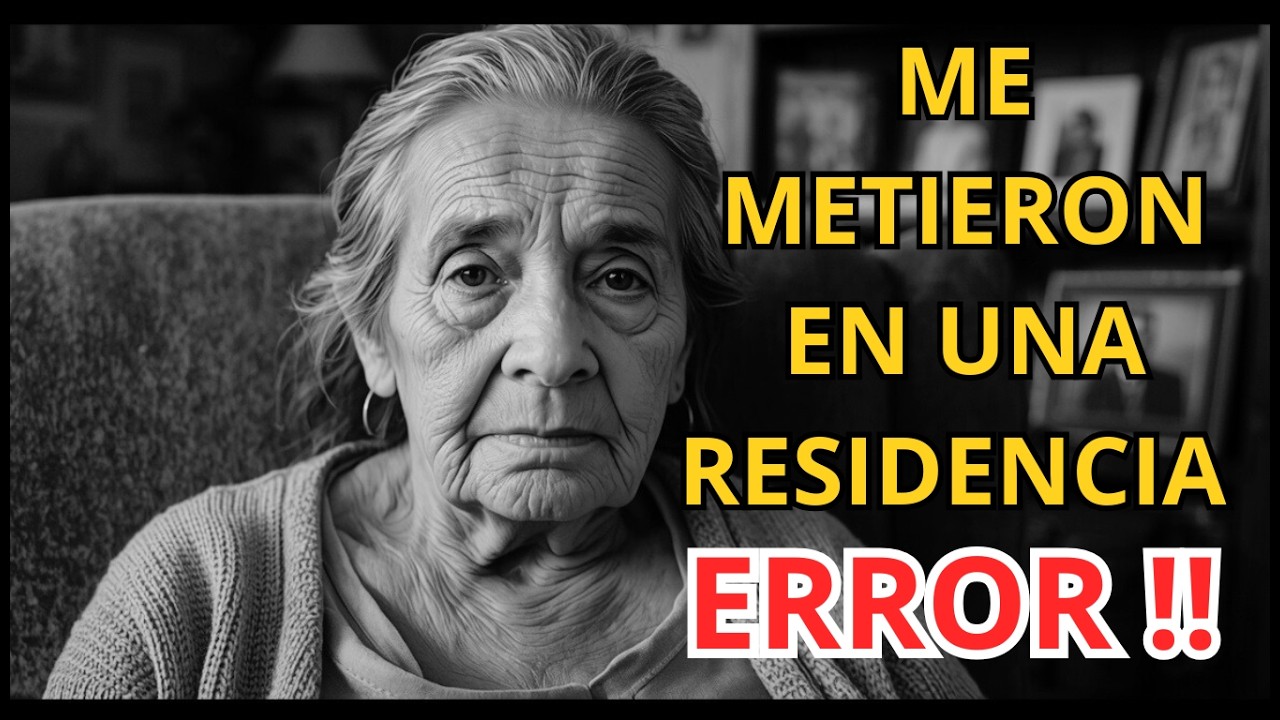 MIS HIJOS , ME METIERON EN UNA RESIDENCIA ... Y NO TE VAS A ESPERAR LO QUE HIZE ...