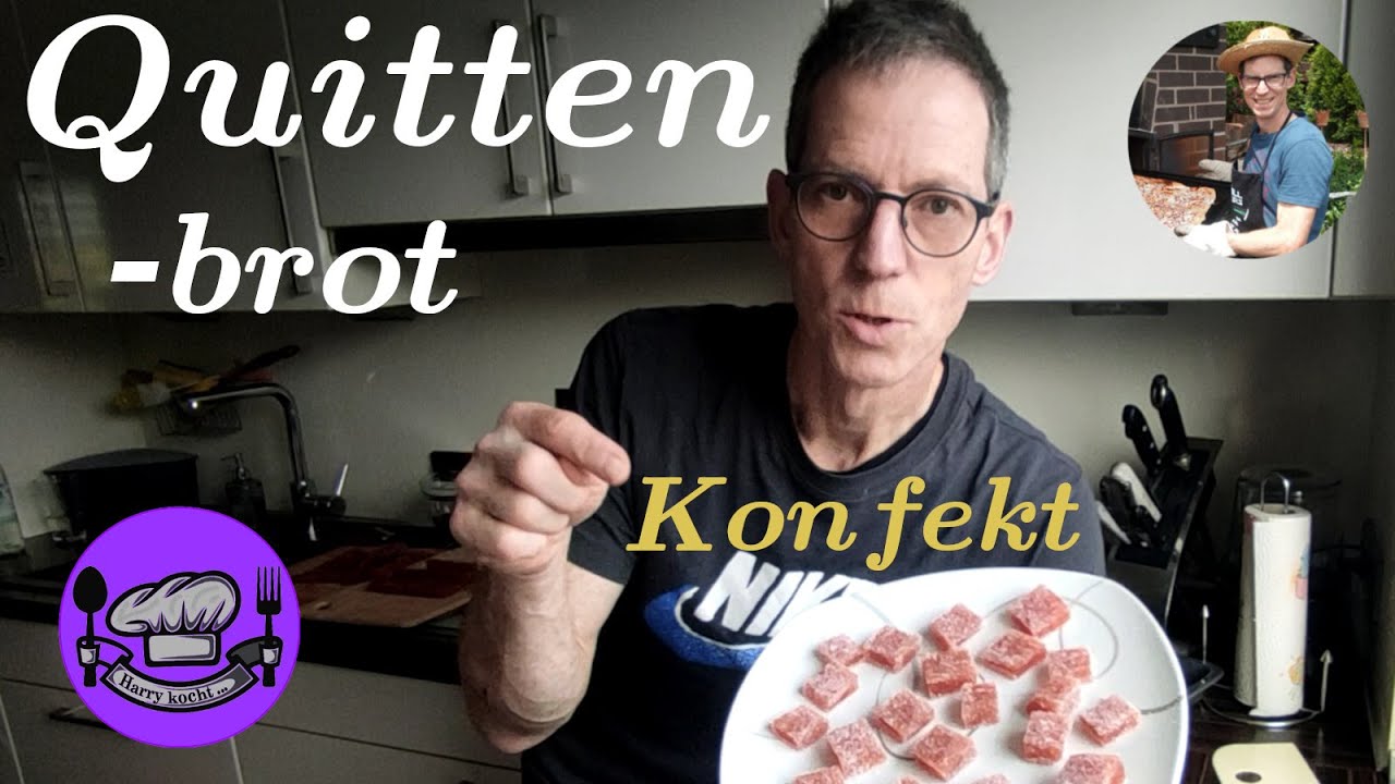 Lecker Quittenbrot - Konfekt - Entsaften ohne Entsafter...