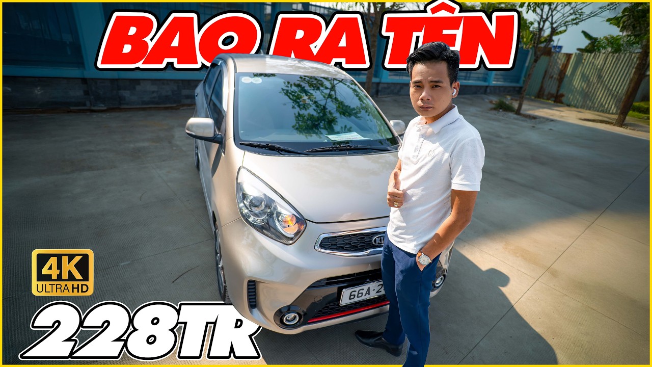 Bao Đăng Kiểm - Bao Ra Tên Cho Kia Morning 2018 SI Số Sàn ! 228 Triệu Nhận Xe - Chạy