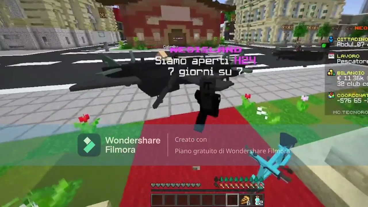 UCCISIONE DI 12fxsplii TECNOCRAFT MINECRAFT