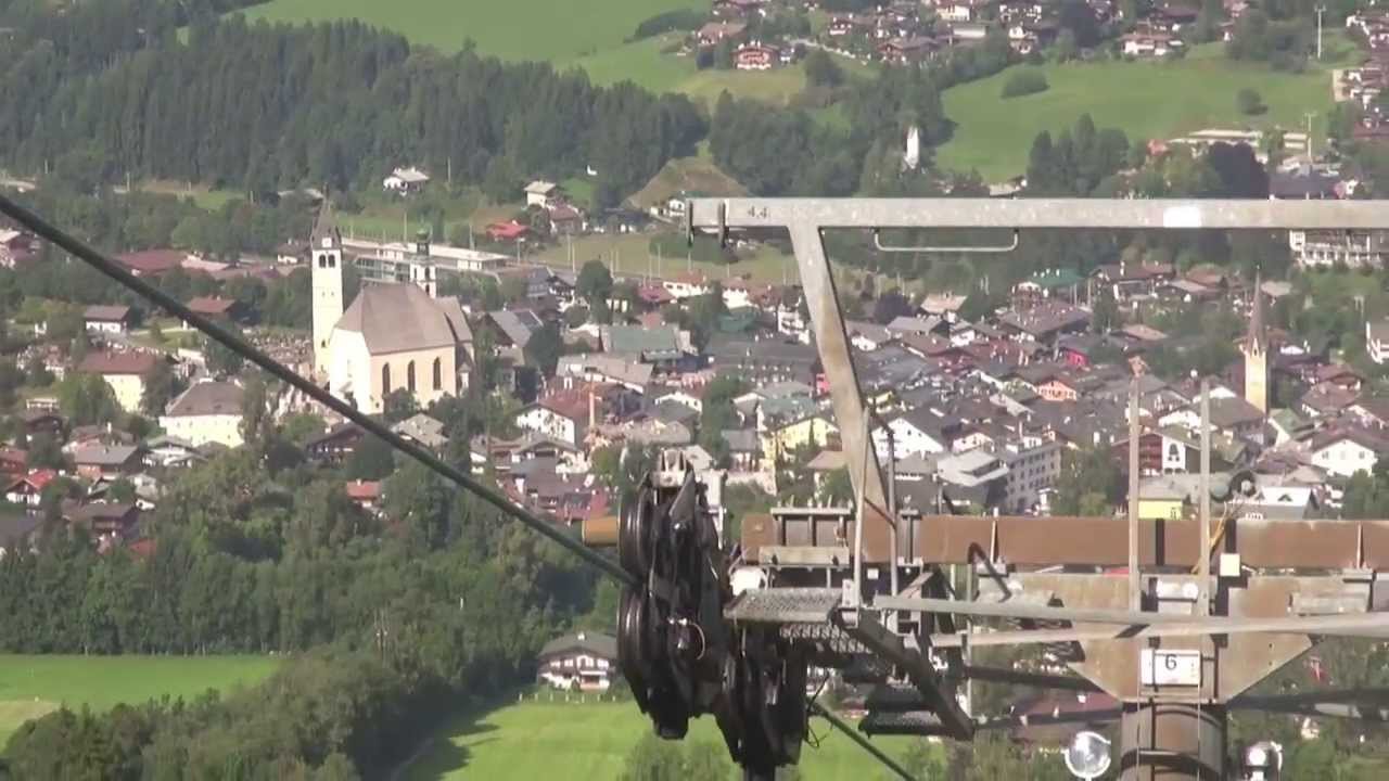 Österreich Kitzbühel Urlaub 8-2013 Abrissclip 10 4.Tag Do Hahnenkammbahn Bergab