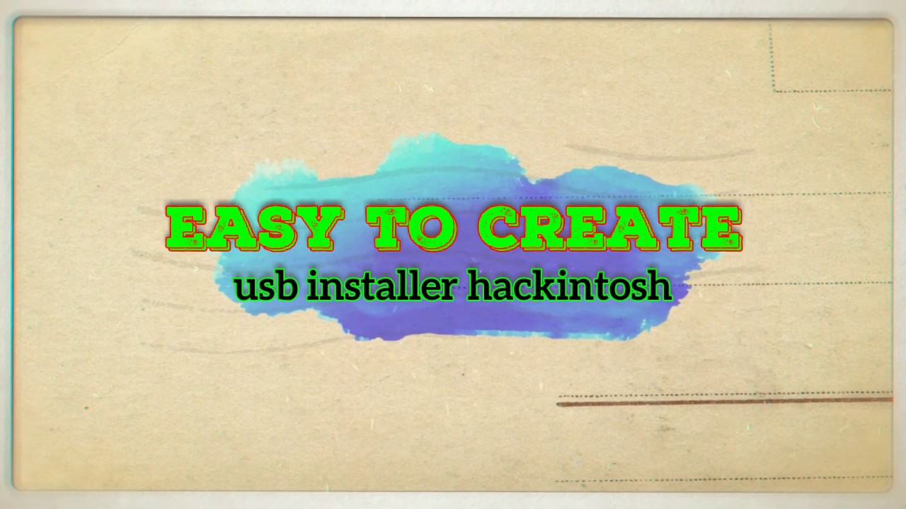 CREATE OLARILA CATALINA USB INSTALLER ON WINDOWS