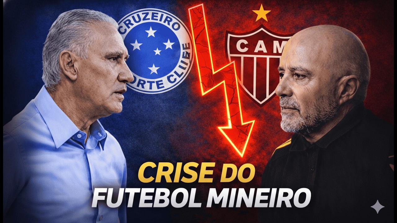 CRISE EM MINAS EXPLODE: Atlético demite Sampaoli e Cruzeiro de Tite vira alvo após milhões investido