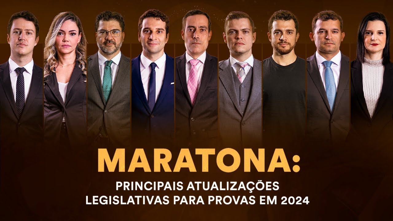 Maratona: Principais Atualizações Legislativas para provas em 2024