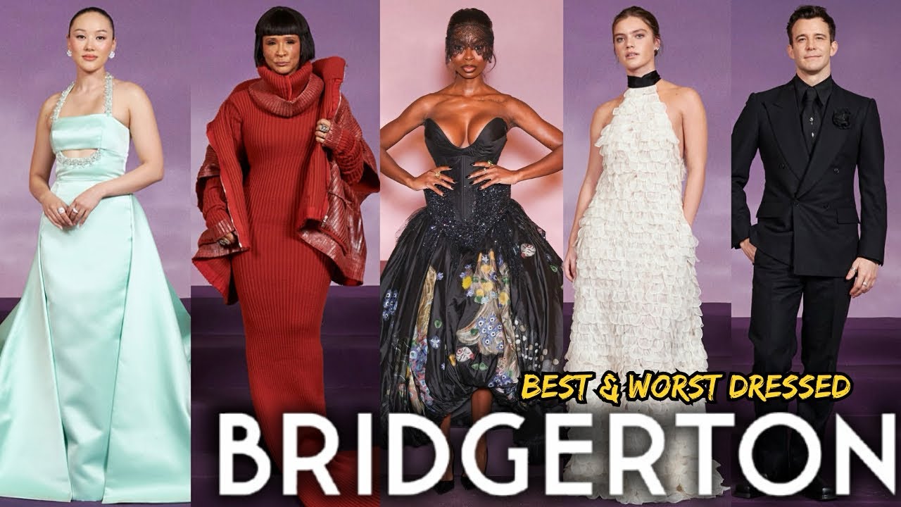 TOP 10 BEST & WORST DRESSED AT THE BRIDGERTON SEASON 4 PREMIERE! (Paris)