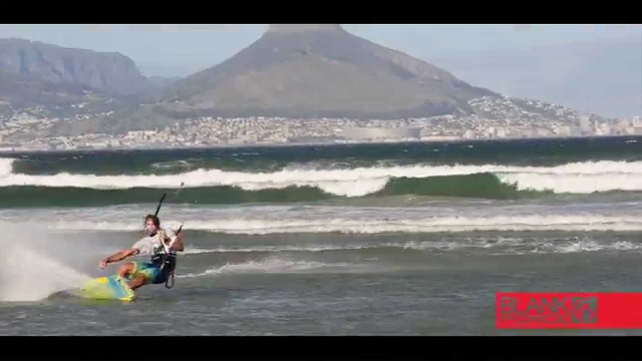 BLANKFORCE LOGIC freeride and ENDURO Kiteboards with Seb in Cape Town