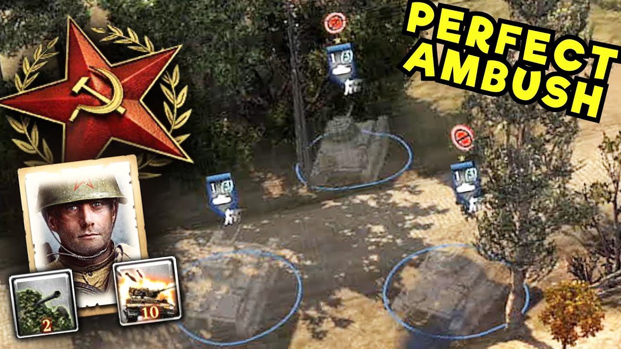 INVISIBLE T-70 RUSH &mdash; Company of Heroes 2