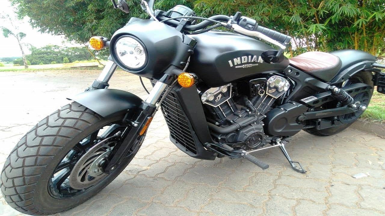 INDIAN SCOUT BOBBER 1133cc - PRE&Ccedil;O, CONSUMO, TESTE RIDE, RESENHA E FICHA T&Eacute;CNICA