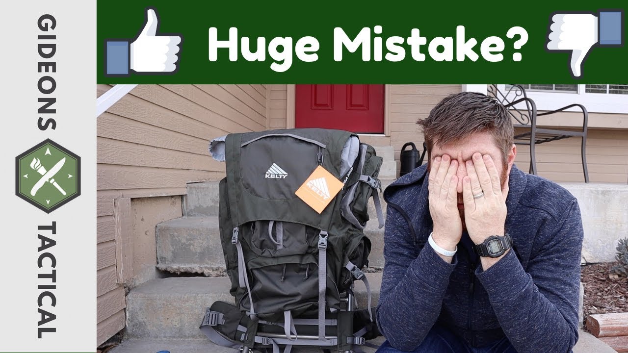 Huge Mistake? External Frame Pack Kelty Tioga 5500