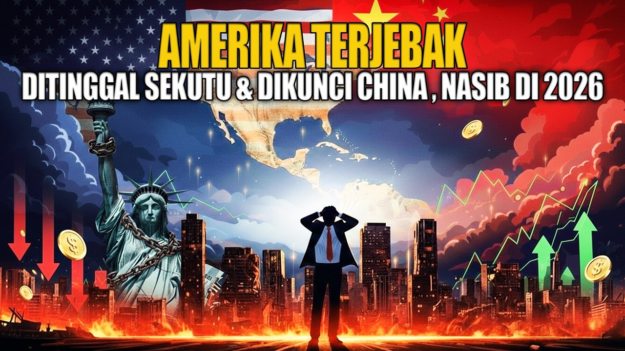 AMERIKA TERJEBAK! Ditinggal Sekutu & Dikunci China, Begini Nasib Dunia di 2026!