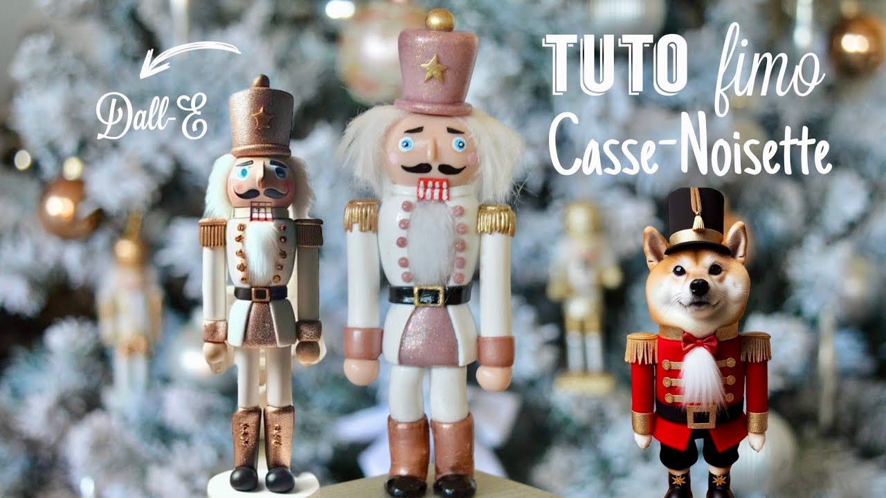 TUTO FIMO NOËL | Casse-Noisette