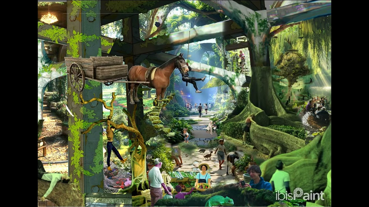 Concept .. competition board collage