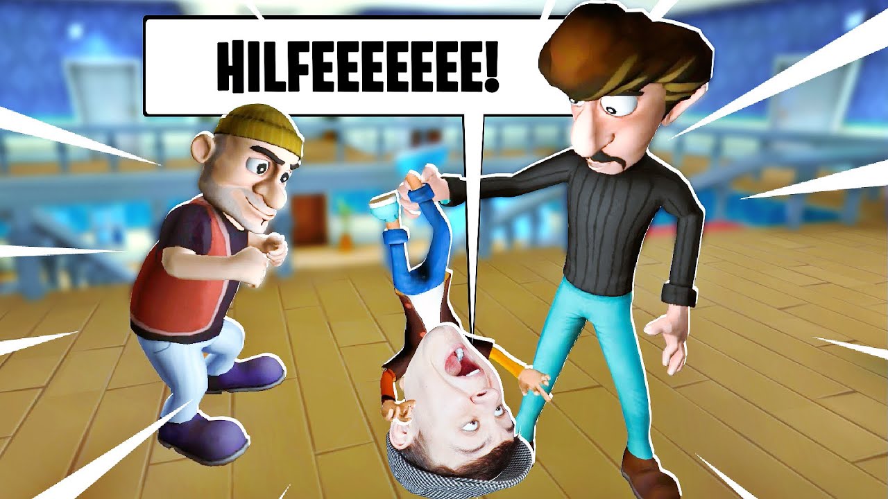 ROMAN ALLEINE ZUHAUSE! (RÄUBER IN MEINEM HAUS!)