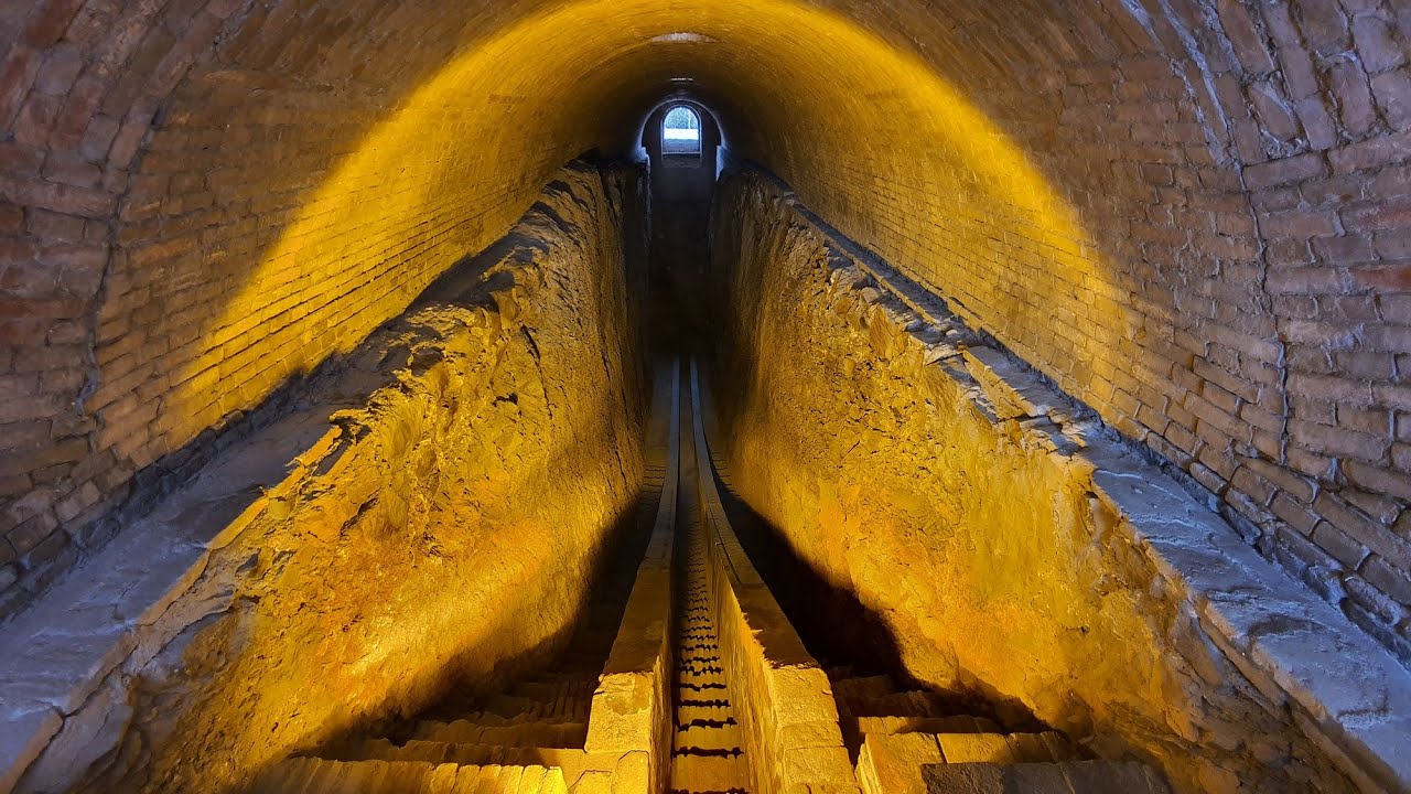 Ulugh Beg Observatory, Samarkand. Museum and  Observatory of Mirzo Ulugbek.