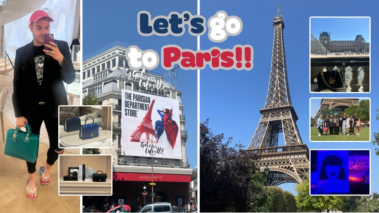 Join me in Paris | Luxury travel vlog | Dior, Louis Vuitton & more + lots of sightseeing !! 