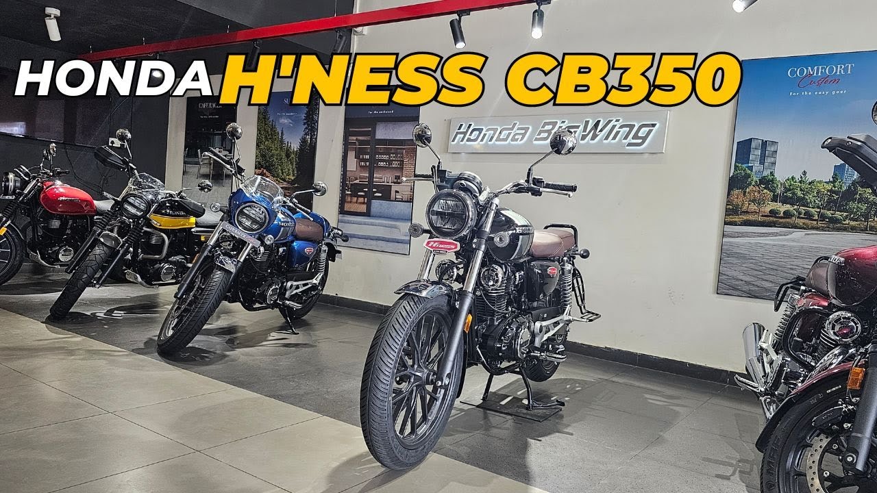 All New 2023 Honda H'Ness CB350 DLX Pro OBD-2 Detailed walkaround Review and ride experiance