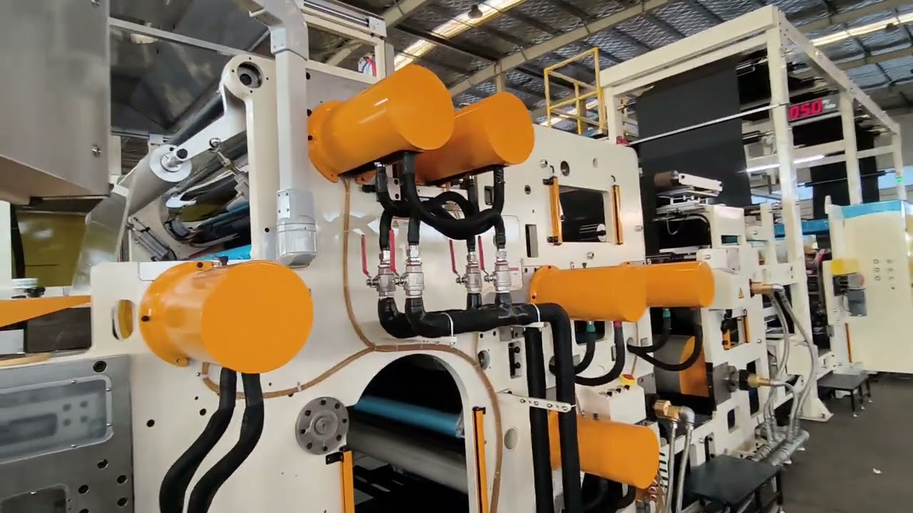 Full automatic hot melt PSA harness tape coating lamination machine