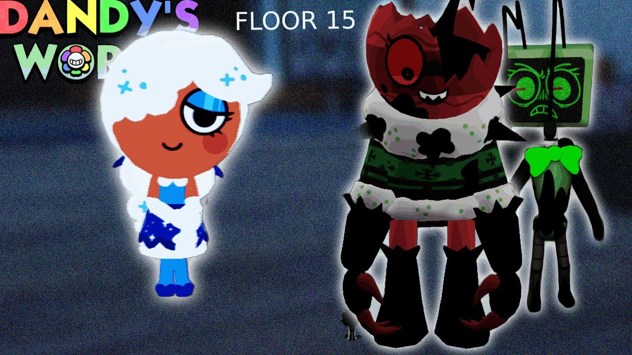 Dandys world | playing as ginger (happy new years skin)