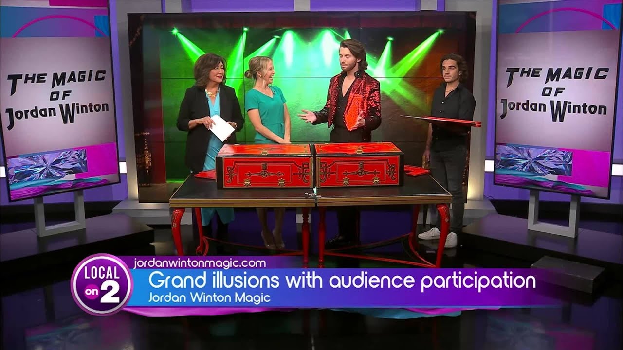 Be a part of the magic at this grand illusion spectacle