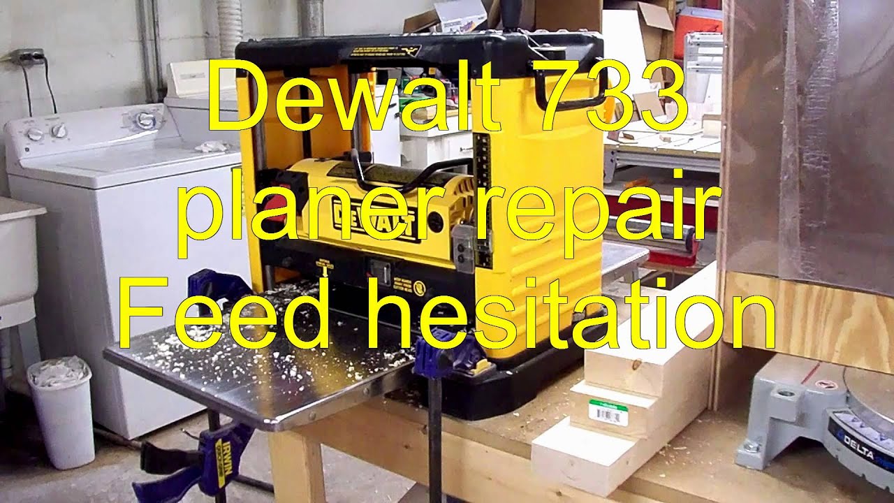 Dewalt 733 planer repair