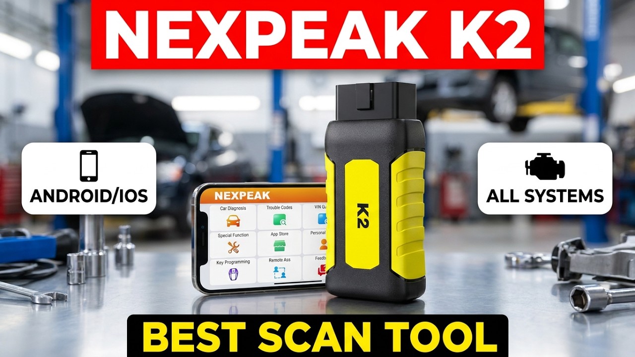 NEXPEAK K2 | DIAGNOSTIC SCANNER | ADAPTER FOR Android/iOS