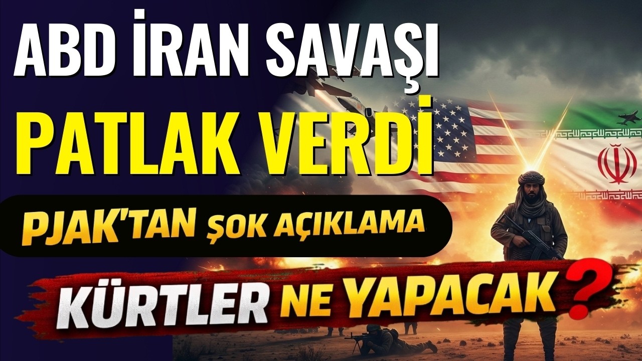 ABD&ndash;İran Savaşı Patladı! PJAK&rsquo;tan Şok A&ccedil;ıklama: K&uuml;rtler Ne Yapacak?