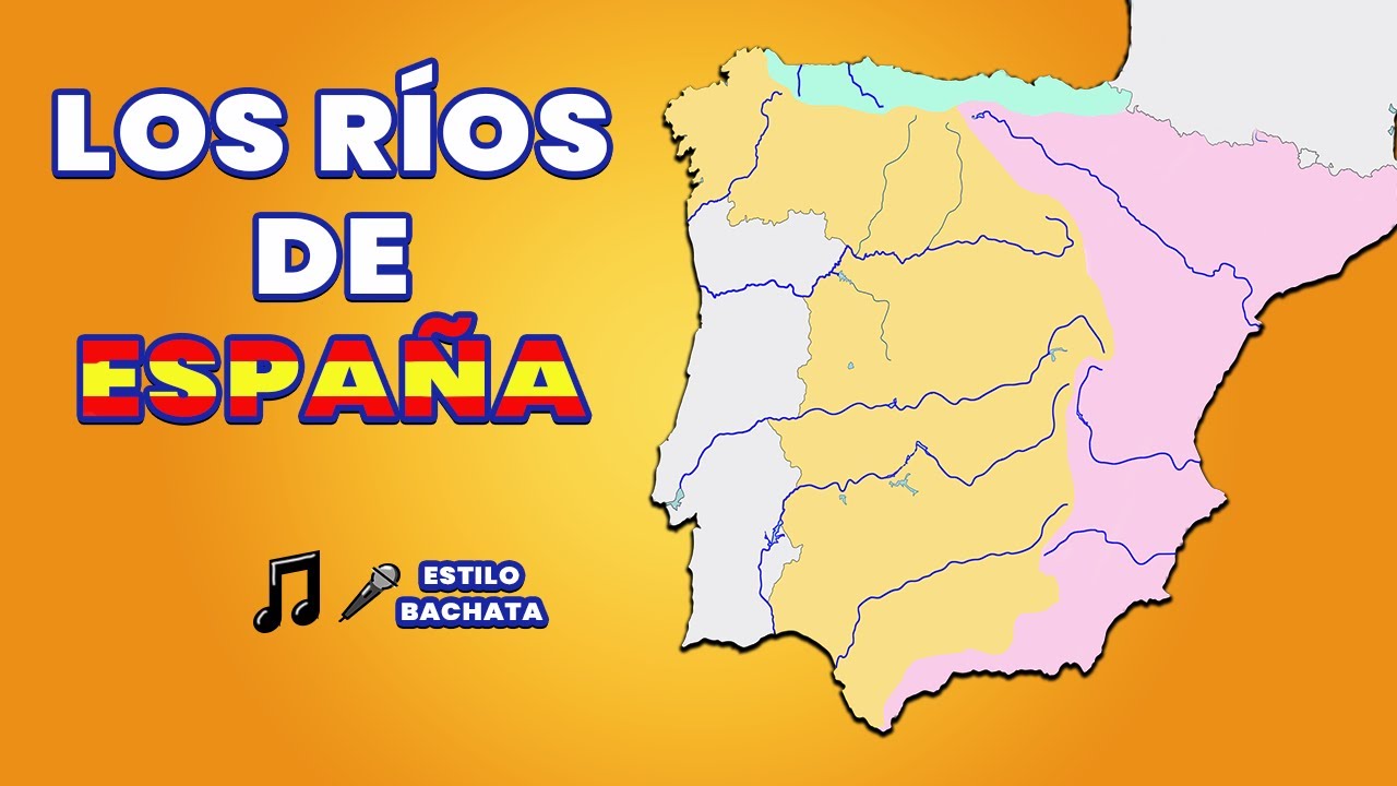 Aprende los Ríos de España con una Canción para Niños💧🎵 | Geografía Divertida