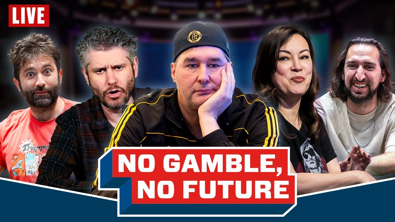 LIVE POKER | No Gamble, No Future | With Phil Hellmuth & Jennifer Tilly