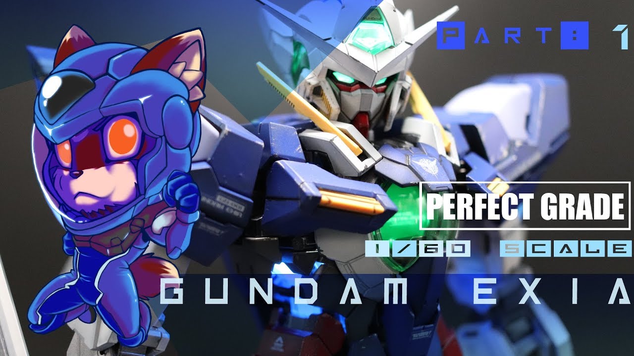 00 Gundam Exia Perfect Grade Part: 1(SPEED BUILD)