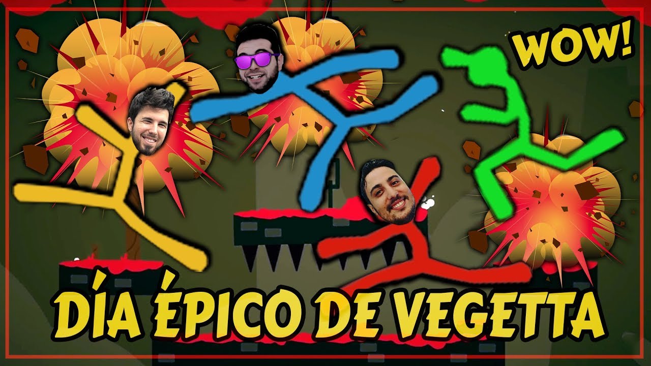 DIA *SUPER EPICO* DE VEGETTA EN STICK FIGHT